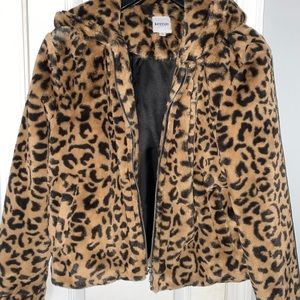 Cheetah print women’s jacket